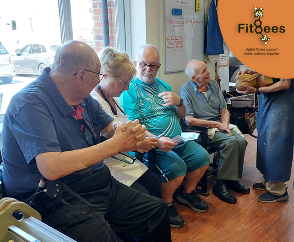 Group of senior people sitting indoors