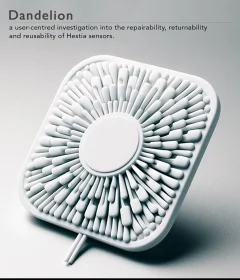 Dandelion Logo Biophilic designed Sensor