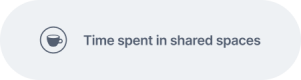time spent in shared spaces